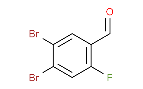 4,5-dibromo-2-fluorobenzaldehyde