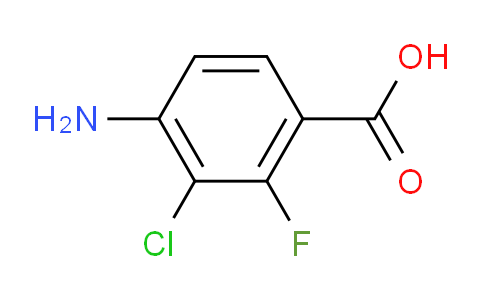 Benzoic acid, 4-amino-3-chloro-2-fluoro-