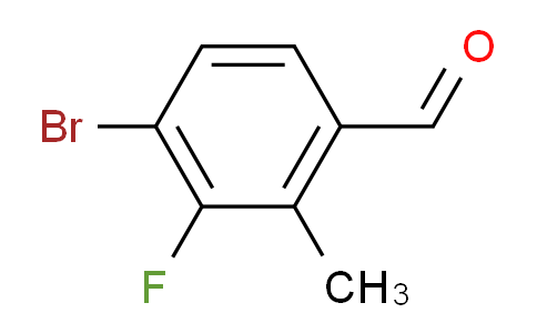 4-bromo-3-fluoro-2-methylbenzaldehyde
