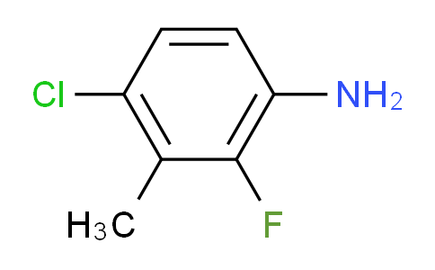 4-chloro-2-fluoro-3-methylaniline