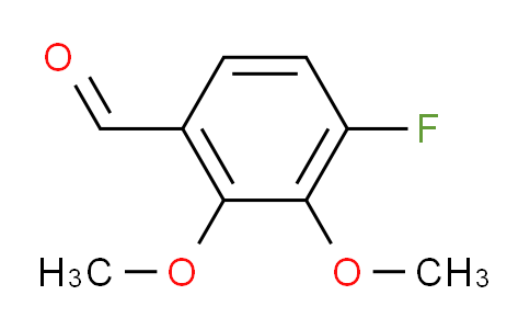 4-氟-2,3-二甲氧基苯甲醛