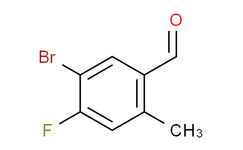 5-bromo-4-fluoro-2-methylbenzaldehyde