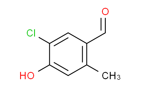 5-chloro-4-hydroxy-2-methylbenzaldehyde
