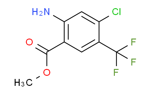 2-氨基-4-氯-5-(三氟甲基)苯甲酸甲酯