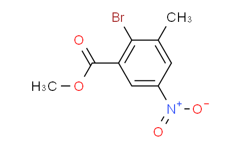 2-溴-3-甲基-5-硝基苯甲酸甲酯