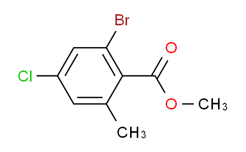 2-溴-4-氯-6-甲基苯甲酸甲酯