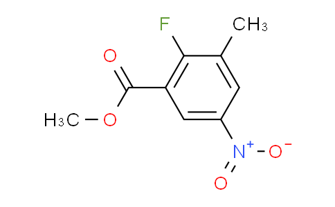 2-氟-3-甲基-5-硝基苯甲酸甲酯