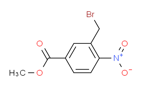 Benzoic acid, 3-(bromomethyl)-4-nitro-, methyl ester