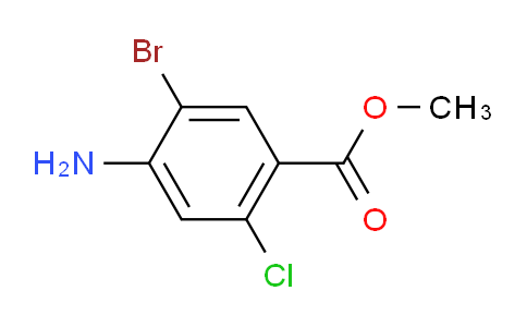 4-氨基-5-溴-2-氯苯甲酸甲酯