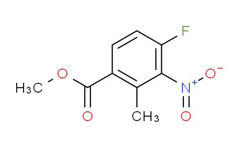 4-氟-2-甲基-3-硝基苯甲酸甲酯