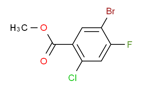 Methyl 5-bromo-2-chloro-4-fluorobenzoate