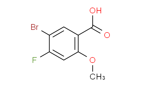 5-Bromo-4-fluoro-2-methoxybenzoic acid