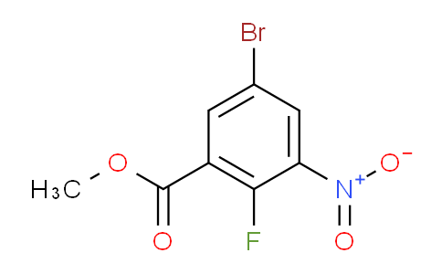 Methyl 5-broMo-2-fluoro-3-nitrobenzoate