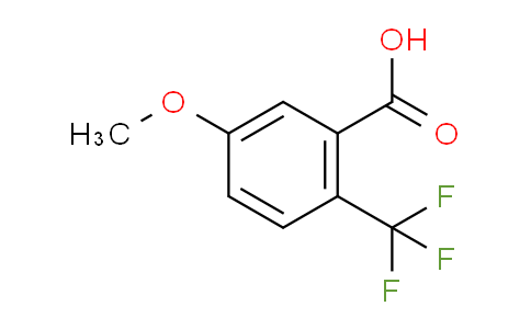 benzoic acid, 5-methoxy-2-(trifluoromethyl)-