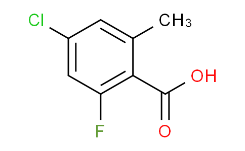 4-氯-2-氟-6-甲基苯甲酸