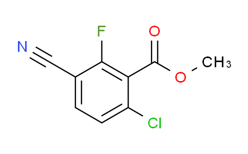 Methyl 3-cyano-6-chloro-2-fluorobenzoate