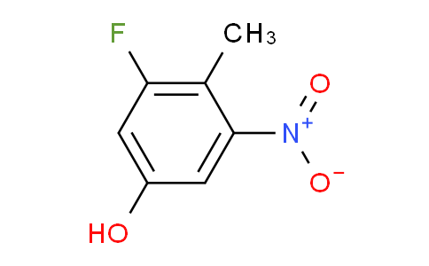 3-氟-4-甲基-5-硝基苯酚