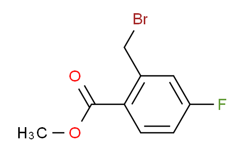 methyl 2-(bromomethyl)-4-fluorobenzoate