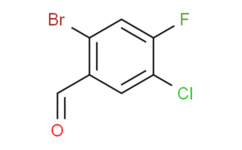 2-溴-5-氯-4-氟苯甲醛