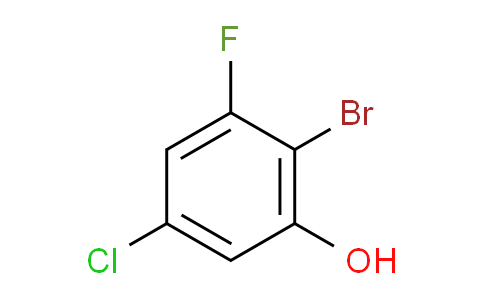 2-溴-5-氯-3-氟苯酚