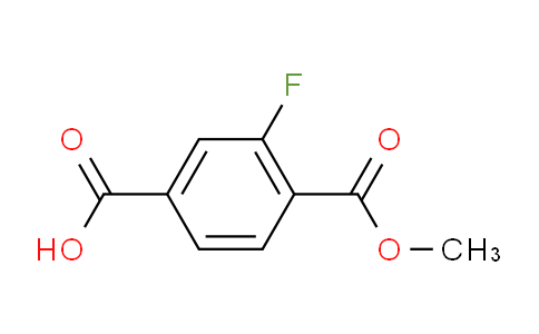 3-Fluoro-4-(methoxycarbonyl)benzoic acid