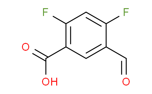 2,4-difluoro-5-formylbenzoic acid
