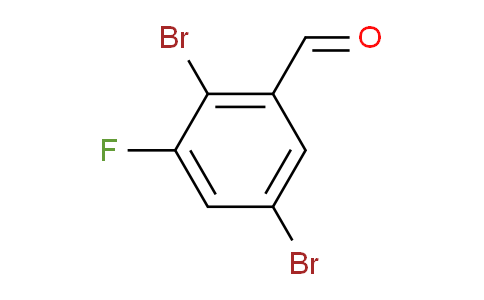 2,5-dibromo-3-fluorobenzaldehyde