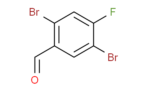 2,5-dibromo-4-fluorobenzaldehyde