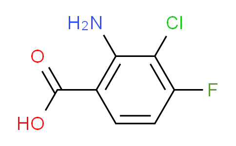 2-氨基-3-氯-4-氟苯甲酸