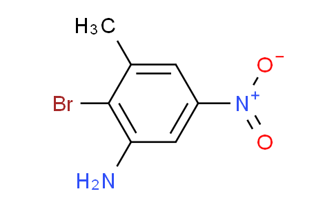 Benzenamine, 2-bromo-3-methyl-5-nitro-