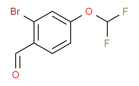 2-bromo-4-(difluoromethoxy)benzaldehyde