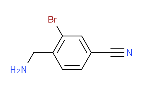 2-bromo-4-cyanobenzylamine