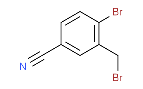 AS09614 | Benzonitrile, 4-bromo-3-(bromomethyl)-