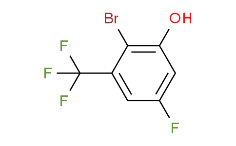 2-溴-5-氟-3-(三氟甲基)苯酚