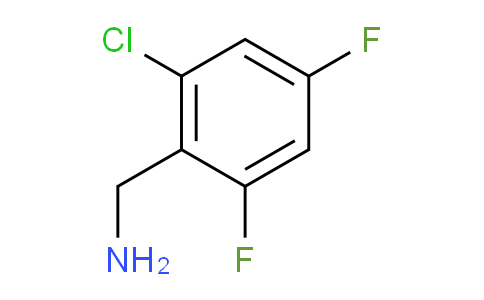 2-chloro-4,6-difluorobenzyl amine