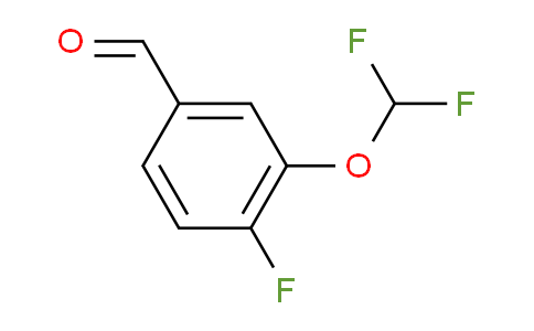 3-(difluoromethoxy)-4-fluorobenzaldehyde