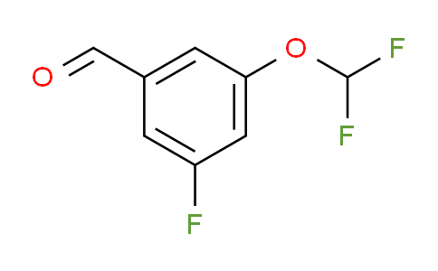 3-(difluoromethoxy)-5-fluorobenzaldehyde