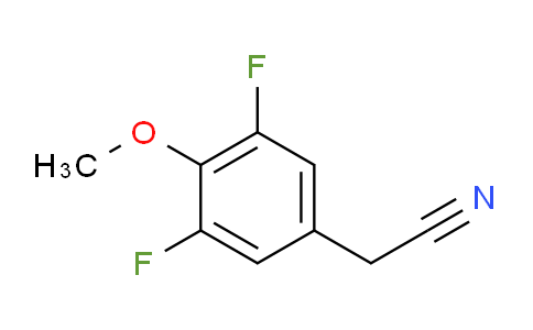 3,5-difluoro-4-methoxyphenylacetonitrile