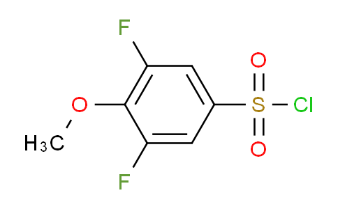 AS09675 | 3,5-difluoro-4-methoxyphenylsulfonyl chloride
