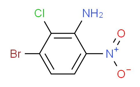 3-溴-2-氯-6-硝基苯胺