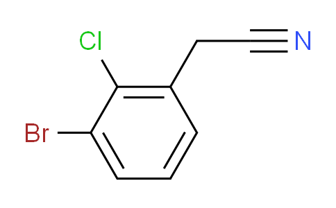 3-bromo-2-chlorophenylacetonitrile