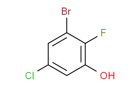 3-bromo-5-chloro-2-fluorophenol