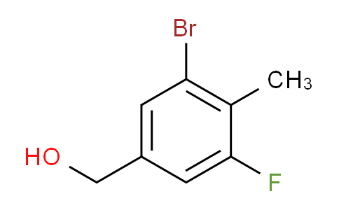AS09720 | 3-bromo-5-fluoro-4-methylbenzyl alcohol