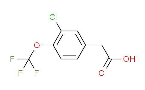 AS09732 | 3-chloro-4-(trifluoromethoxy)phenylacetic acid