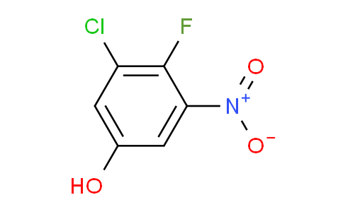3-chloro-4-fluoro-5-nitrophenol