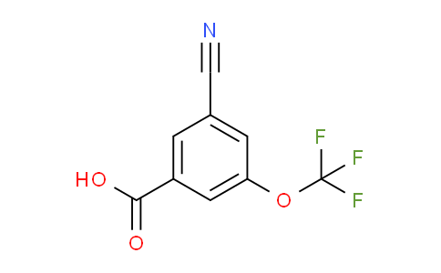 3-cyano-5-(trifluoromethoxy)benzoic acid