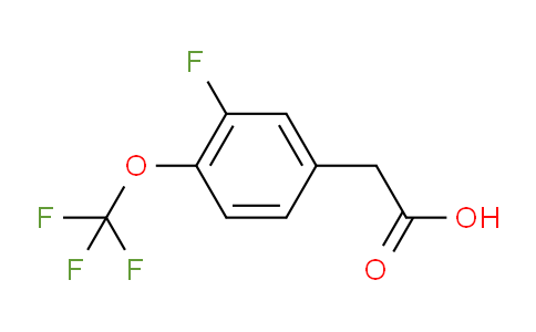 AS09745 | 3-fluoro-4-(trifluoromethoxy)phenylacetic acid
