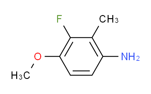 3-fluoro-4-methoxy-2-methylaniline