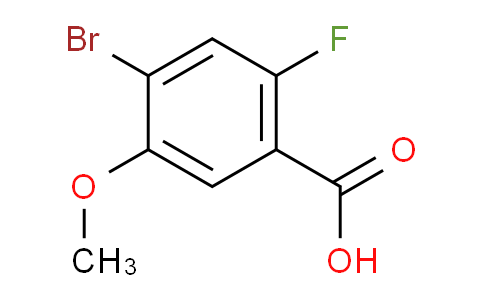 4-溴-2-氟-5-甲氧基苯甲酸
