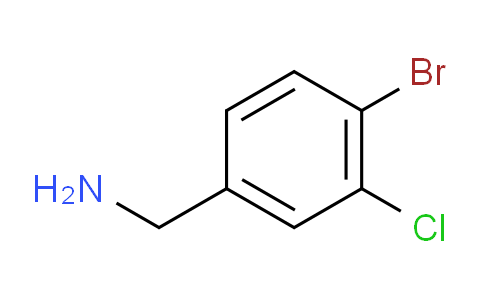 4-bromo-3-chlorobenzyl amine
